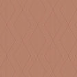Borastapeter Garbo Terracotta And Gold Wallpaper