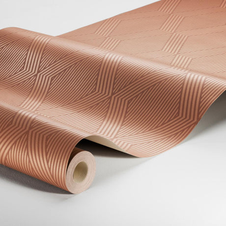 Borastapeter Garbo Terracotta And Gold Wallpaper