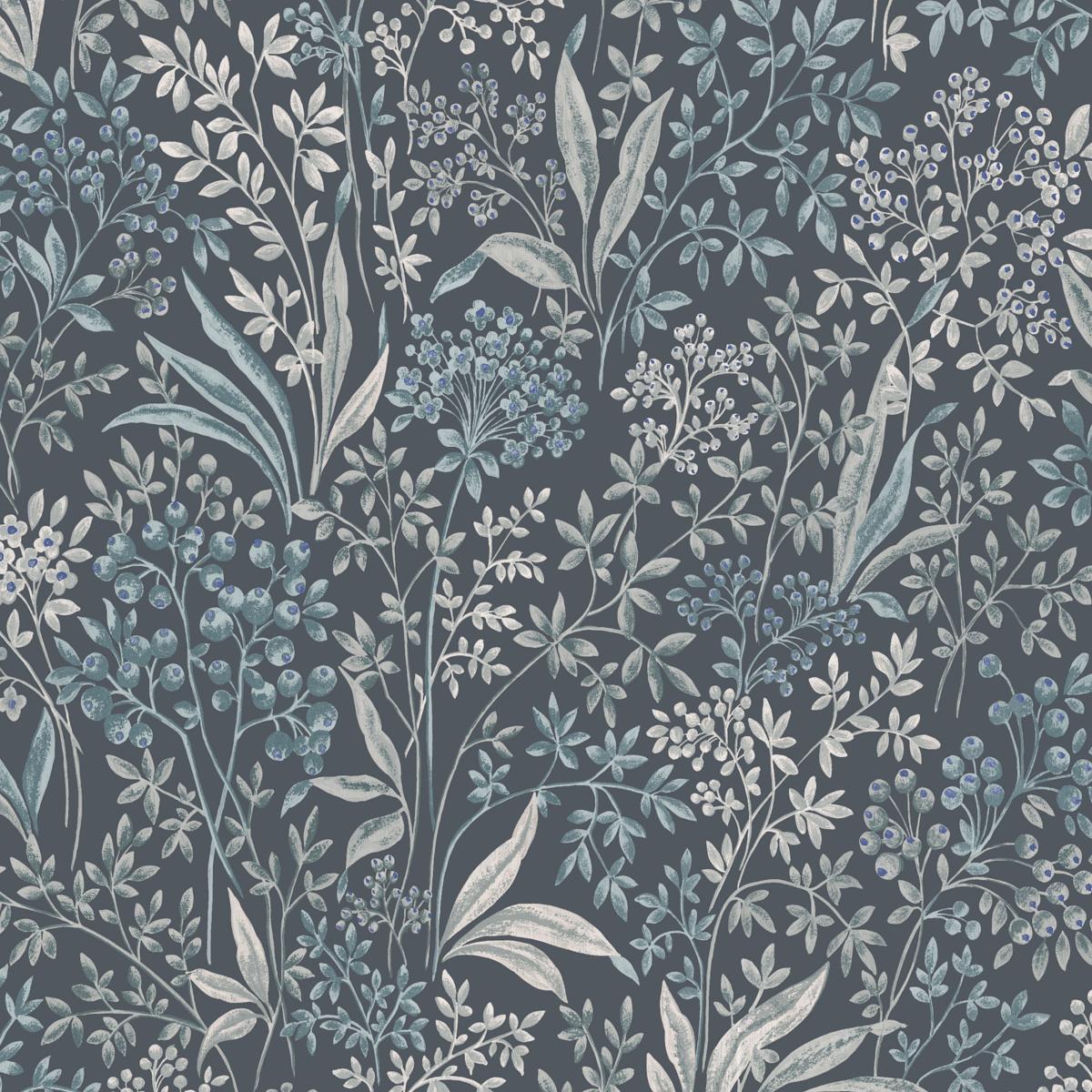 Borastapeter Nocturne Indigo Wallpaper