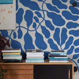 Borastapeter My Secret Garden Grand Cobalt Mural