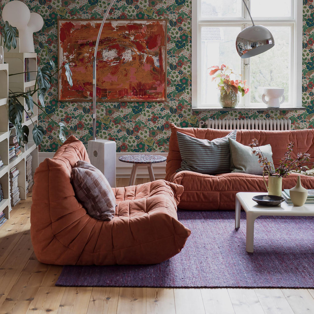 Borastapeter Kvackstepp Multi Wallpaper