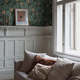 Borastapeter Hidden Ivy Spruce Wallpaper