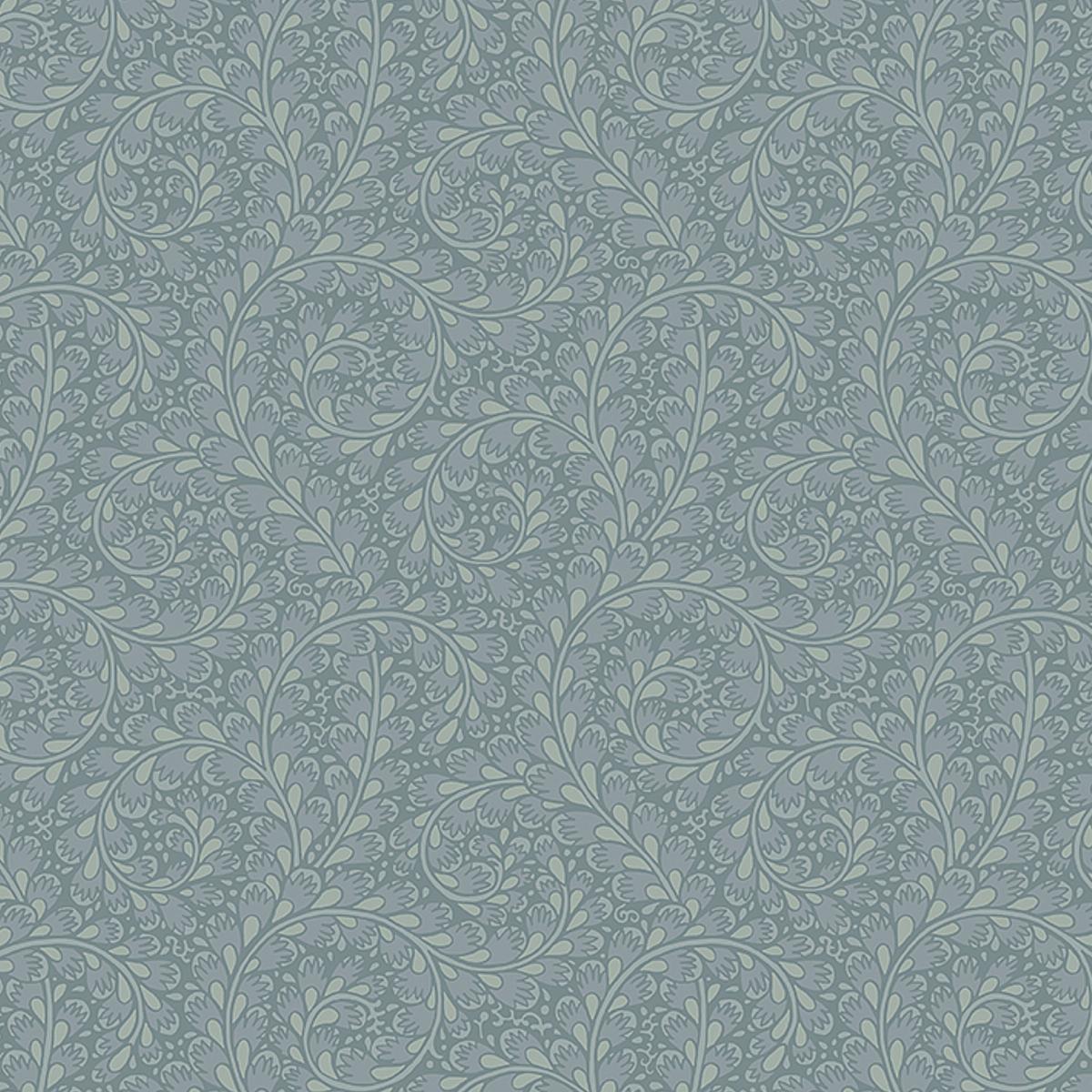 Borastapeter Wild Ferns Blue Wallpaper