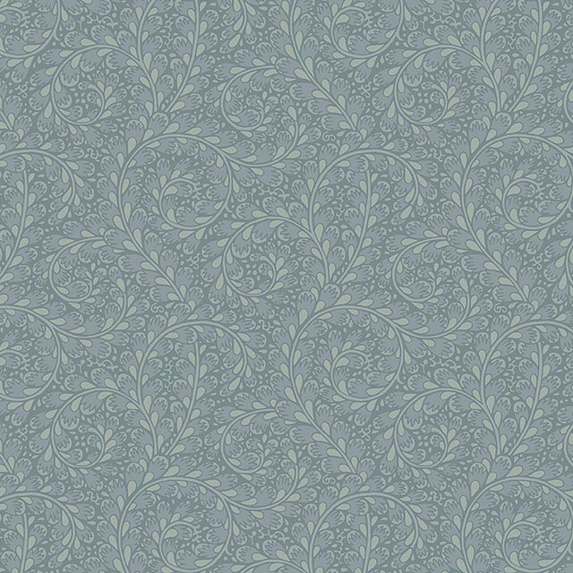 Borastapeter Wild Ferns Blue Wallpaper