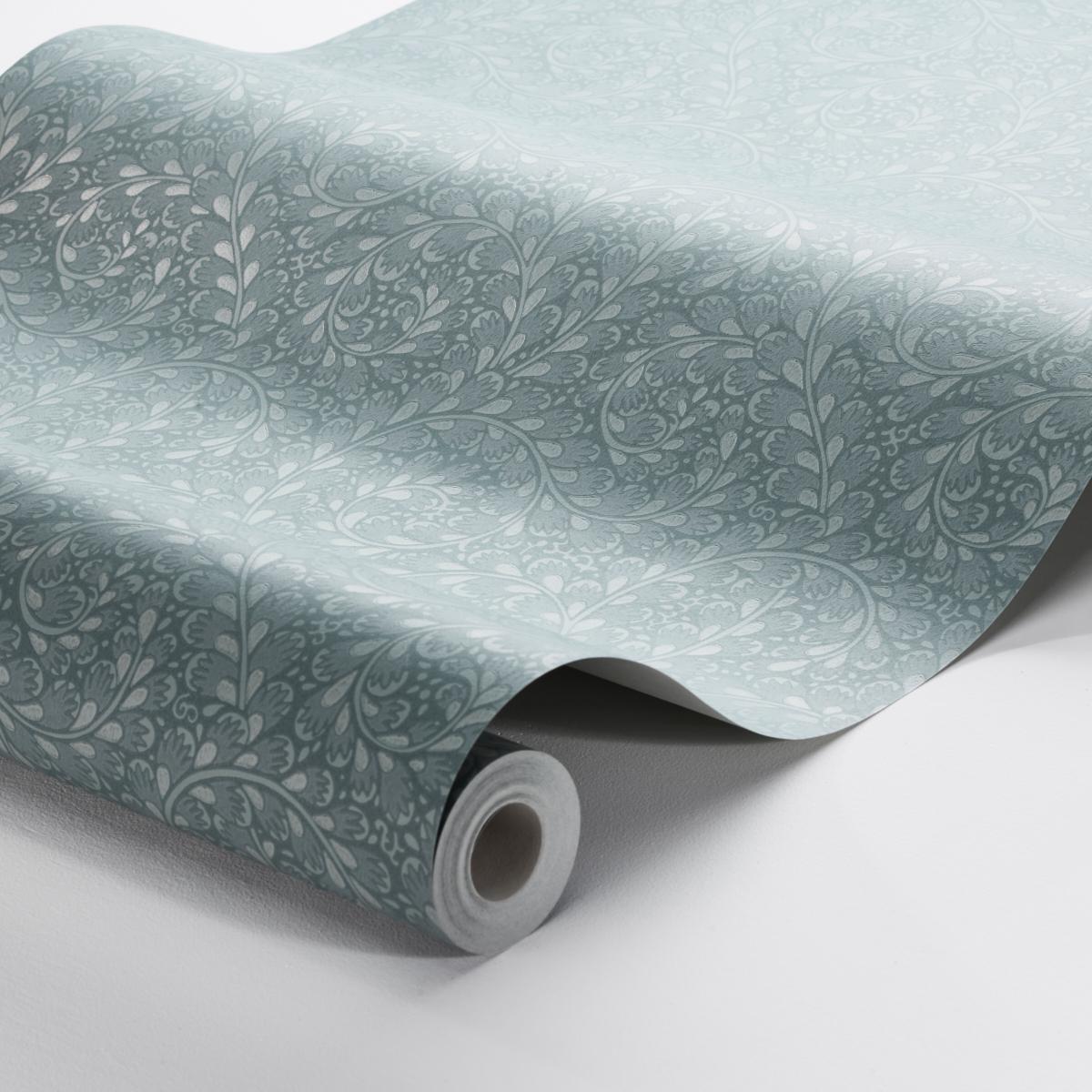 Borastapeter Wild Ferns Blue Wallpaper