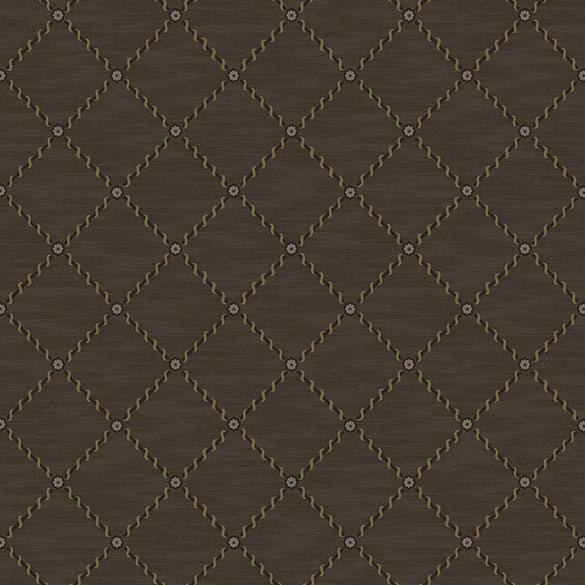 Borastapeter Golden Trellis Brown And Gold Wallpaper