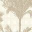 Borastapeter Copacabana Warm Silver Wallpaper