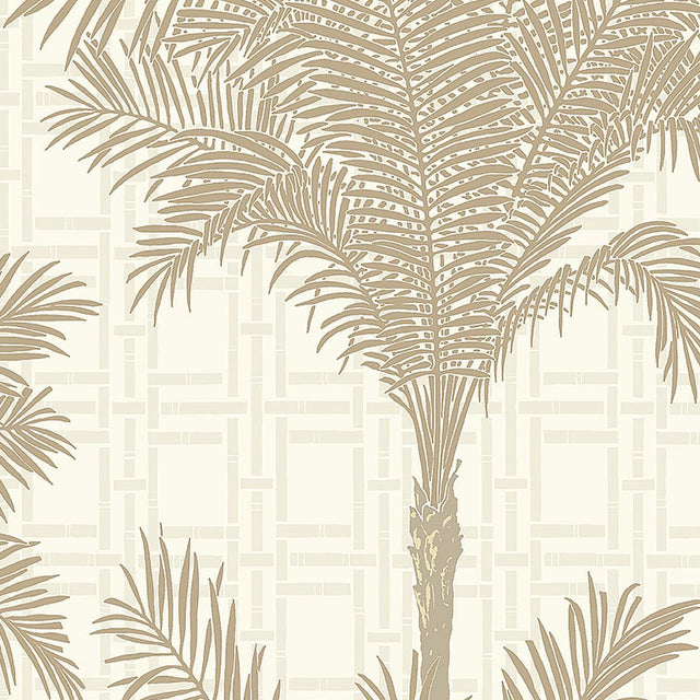 Borastapeter Copacabana Warm Silver Wallpaper