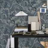 Borastapeter Indigo Garden Blue Wallpaper