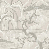 Borastapeter Indigo Garden Grey Wallpaper