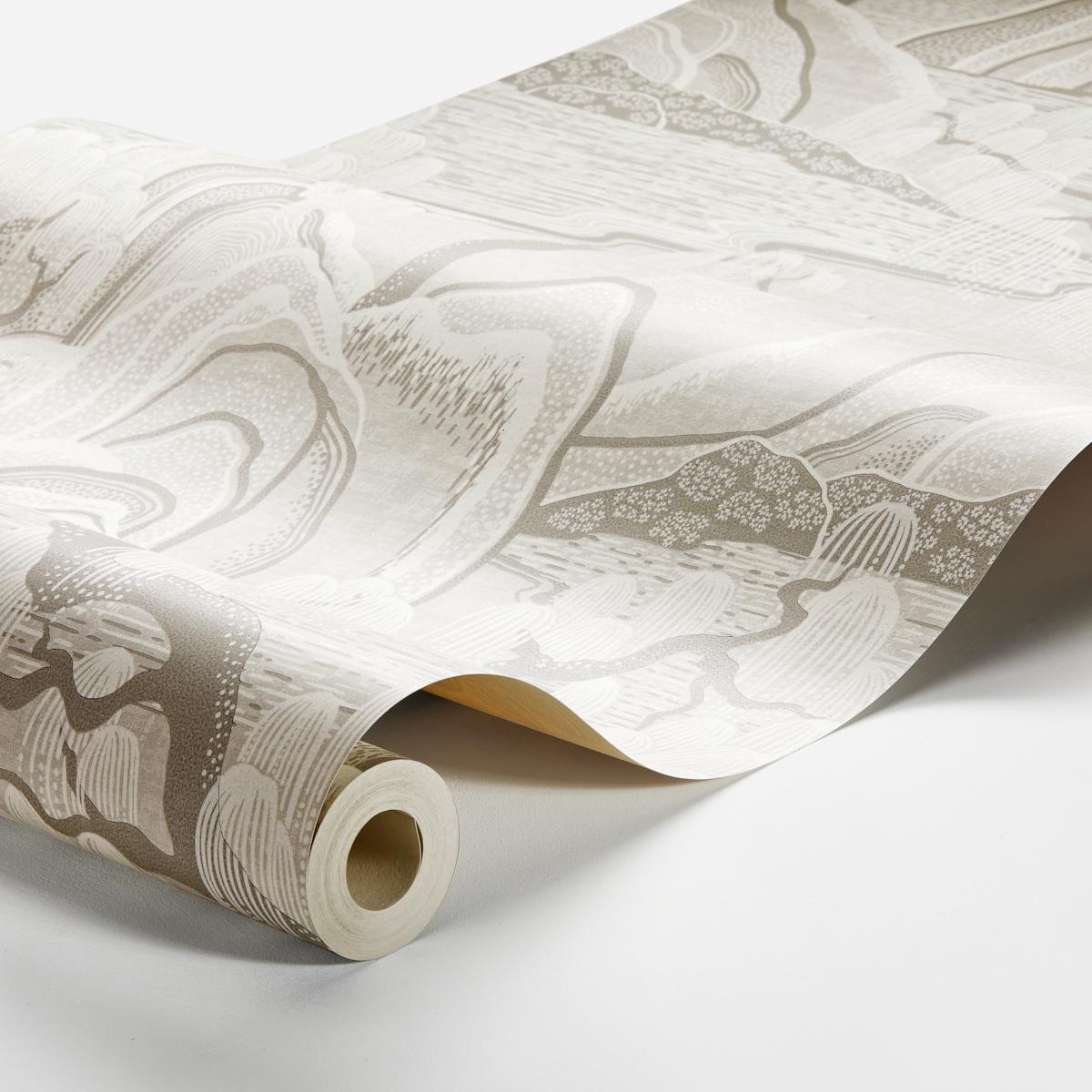 Borastapeter Indigo Garden Grey Wallpaper