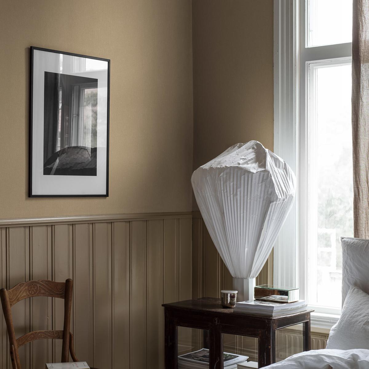 Borastapeter Linen Golden Linen Wallpaper