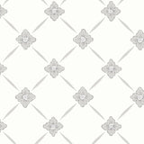 Borastapeter Linn Grey And Silver Wallpaper