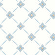 Borastapeter Linn Blue And Gold Wallpaper
