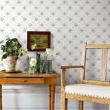 Borastapeter Linn Blue And Gold Wallpaper