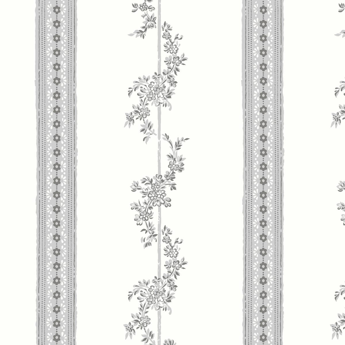 Borastapeter Drottningholm Grey Wallpaper