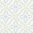 Borastapeter Nyborg Blue And Green Wallpaper