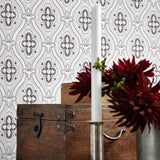 Borastapeter Pigkammaren Umber Wallpaper