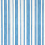 Schumacher Villa Stripe Peacock Wallpaper