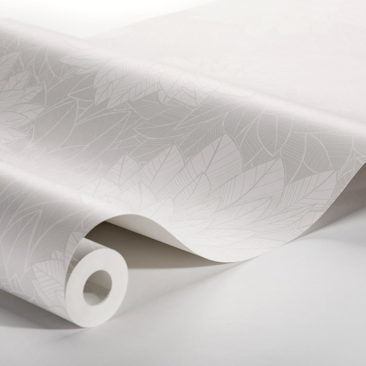 Borastapeter Foliage White Wallpaper