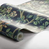 Borastapeter Ingrid Marie Navy Wallpaper