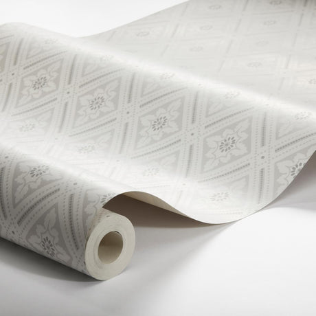 Borastapeter Ester Grey Wallpaper