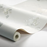 Borastapeter Lilacs Grey Wallpaper