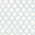 Borastapeter Trellis Leaves Blue Wallpaper