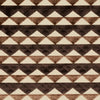 Schumacher Ridge Line Velvet Brown Fabric