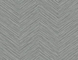 A-Street Prints Apex Grey Weave Wallpaper