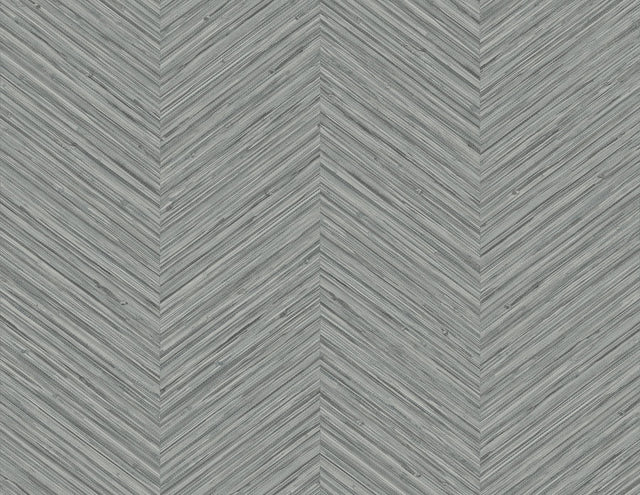 A-Street Prints Apex Grey Weave Wallpaper