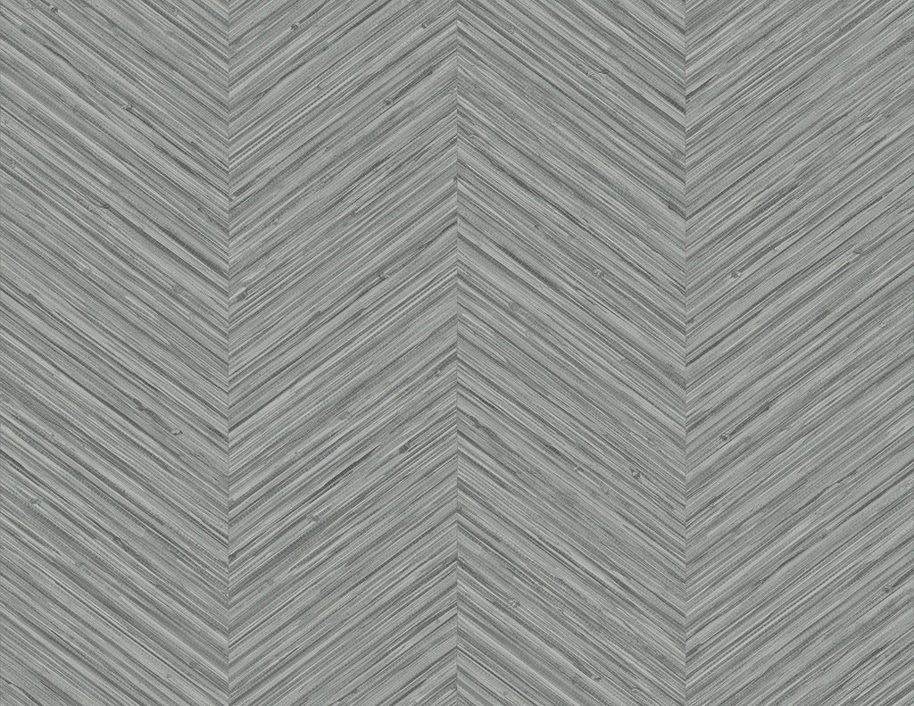 A-Street Prints Apex Grey Weave Wallpaper
