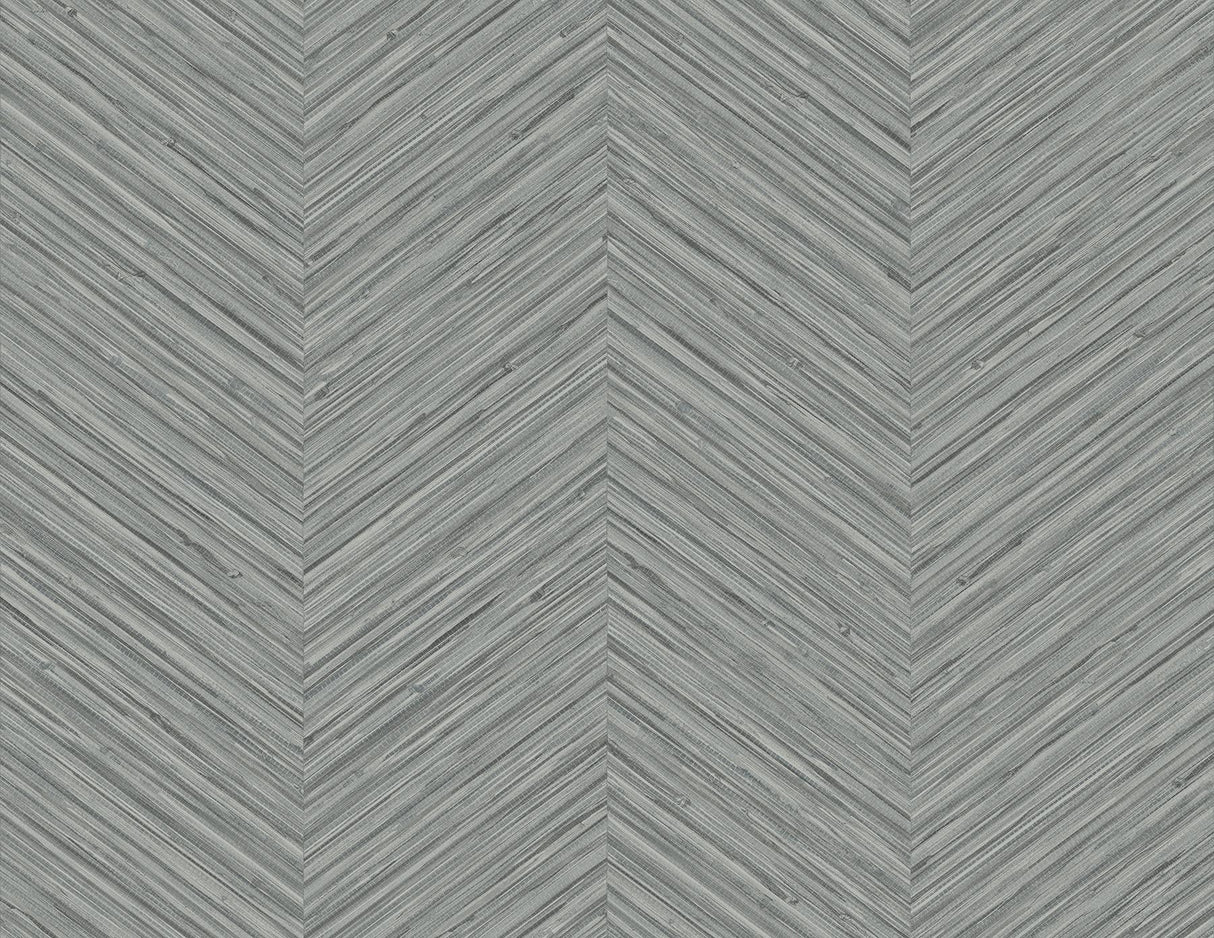 A-Street Prints Apex Weave Grey Wallpaper