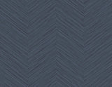 A-Street Prints Apex Blue Weave Wallpaper