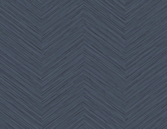 A-Street Prints Apex Blue Weave Wallpaper