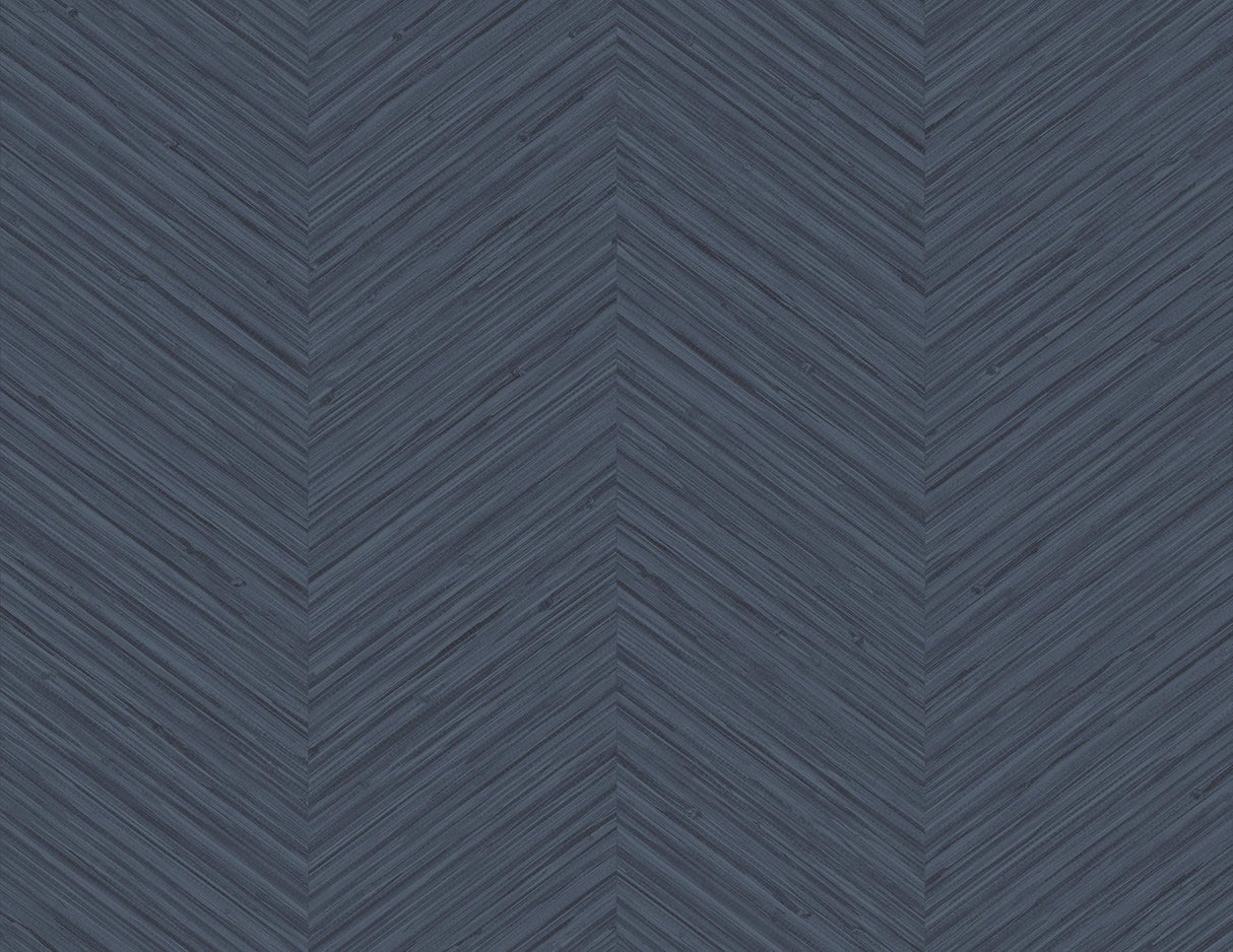 A-Street Prints Apex Weave Blue Wallpaper