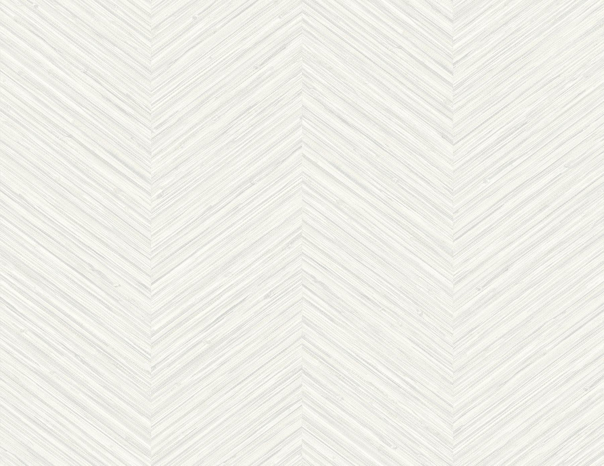 A-Street Prints Apex White Weave Wallpaper