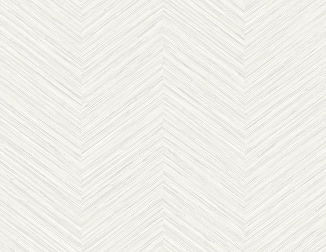A-Street Prints Apex White Weave Wallpaper