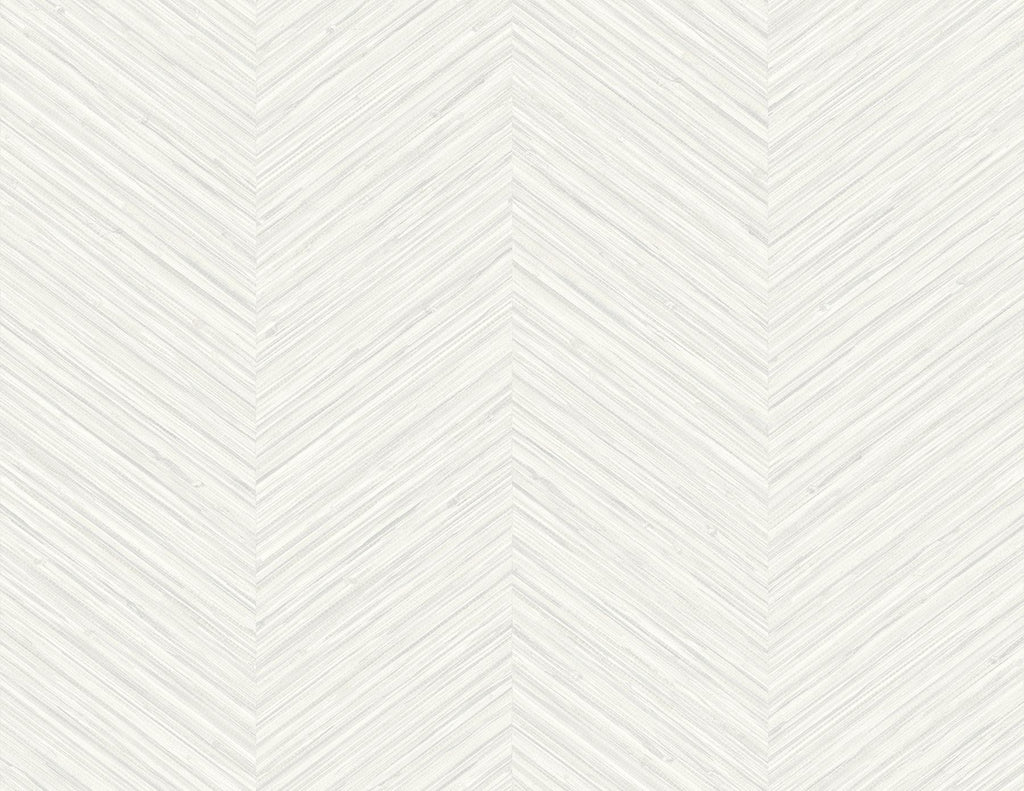 A-Street Prints Apex White Weave Wallpaper