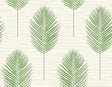 A-Street Prints Bali Green Fern Wallpaper