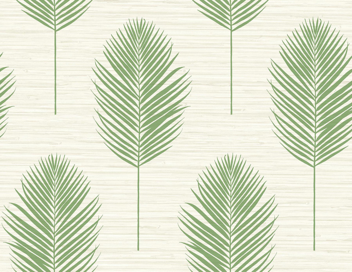 A-Street Prints Bali Green Fern Wallpaper
