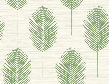 A-Street Prints Bali Green Fern Wallpaper