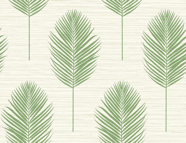 A-Street Prints Bali Green Fern Wallpaper