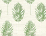 A-Street Prints Bali Fern Green Wallpaper