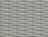 A-Street Prints Gator Slate Geometric Stripe Wallpaper