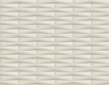 A-Street Prints Gator Beige Geometric Stripe Wallpaper