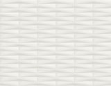 A-Street Prints Gator White Geometric Stripe Wallpaper