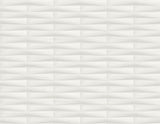 A-Street Prints Gator Geometric Stripe White Wallpaper