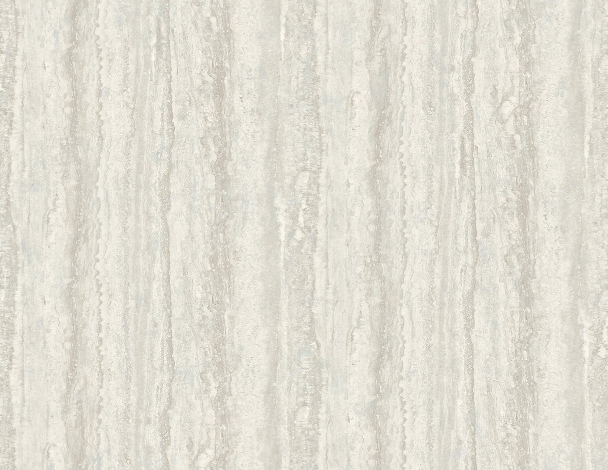 A-Street Prints Hilton Light Grey Marbled Paper Wallpaper