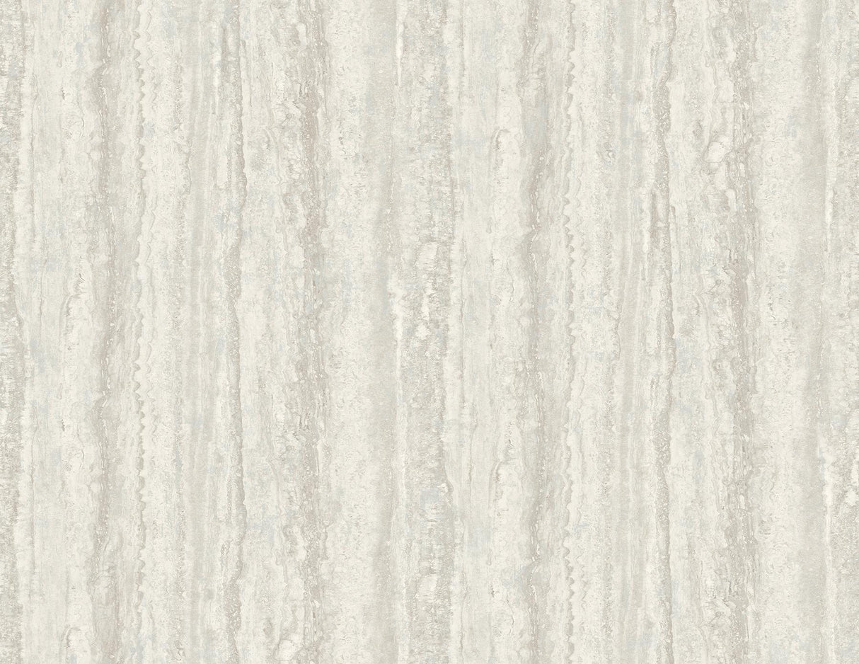 A-Street Prints Hilton Marbled Paper Light Grey Wallpaper